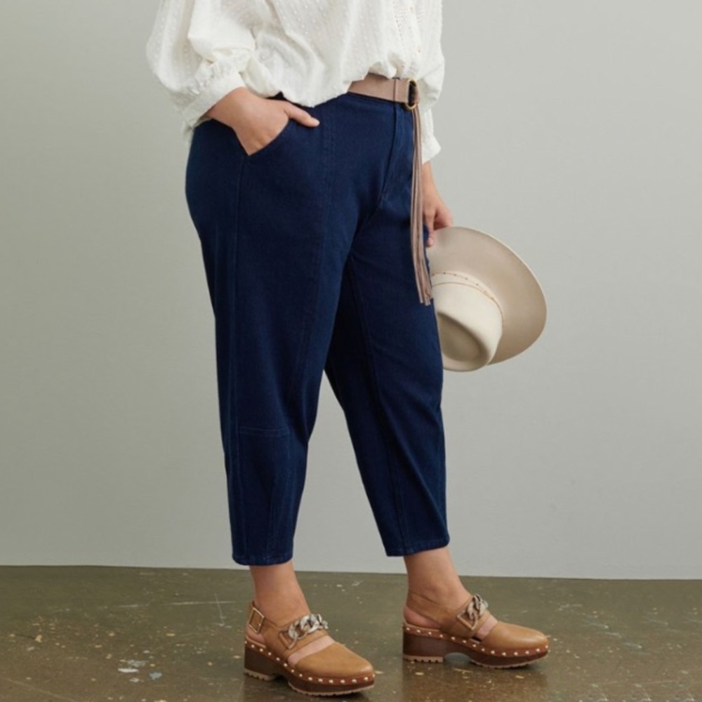 NWT Anthro Pilcro Ultra High Rise Jogger Jean 28